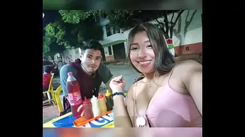 Girlfriend making video for boyfriend