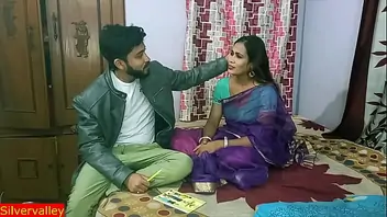Indian couple sharing