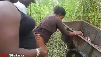 Somewhere In Nasarawa The Aboki With Swag Two Sisters Stopped Aboki On His Way And Took Him To The Bush And Fucked Him