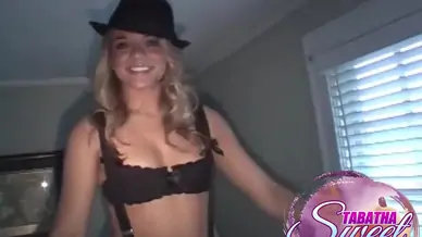 Skirt daring closeup with tabatha sweet