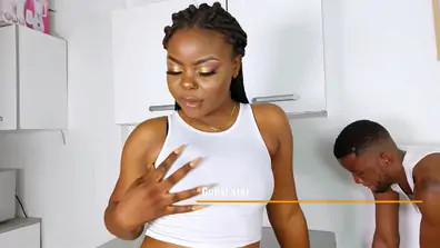 Threesom between neighbors sex movies featuring africansexglobe