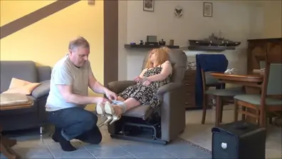 Aude tickled 1 of 3