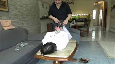 Susan tickling maid training 3 of 8