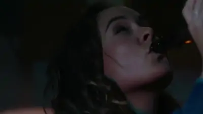 Below her mouth 2017 vf