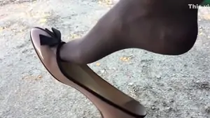 Dangling beautiful christian louboutin flats