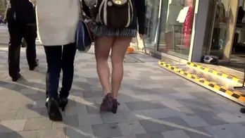Sexy legs walk 004