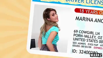 Teen 18 marina angel craves rough sex with her pastor