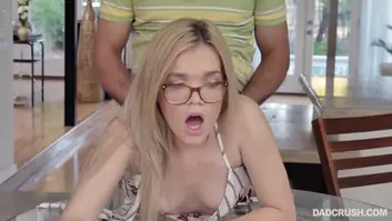 Katie kush fondled and fucked by stepdad