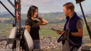 Large breasted slut bangs on golfcar