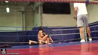 Candy love and destiny having fun after catfight