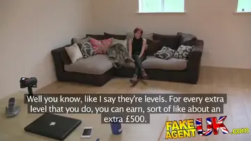 Fakeagentuk petite cash strapped milf