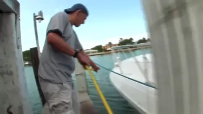 Hot milf picked up dockside