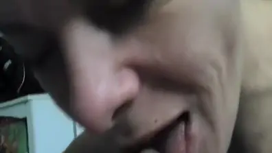 Got my ex girlfriend blowing cock on video