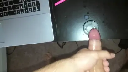 Cumshot in shot glass