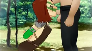 Aela the huntress super deepthroat
