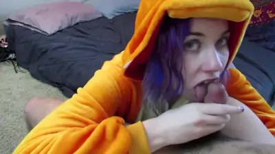 Pokemon kigurumi pov bj