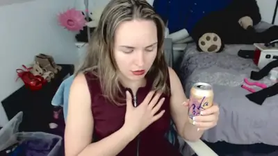 Red lipstick soda belching