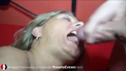 Versaute hausfrau rosellaextrem wird krass gebumst