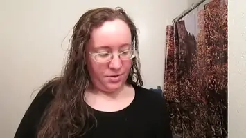 Hair journal combing long curly strawberry blonde hair week 13 asmr