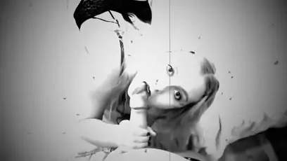 Silent film blowjob