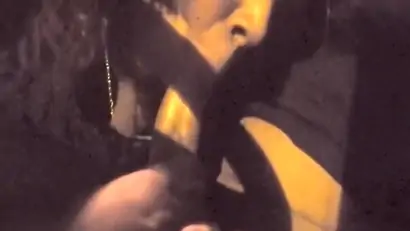 Giving my bf a blowjob in the car lastngiht