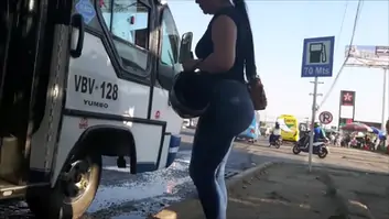 Asses on the st clip