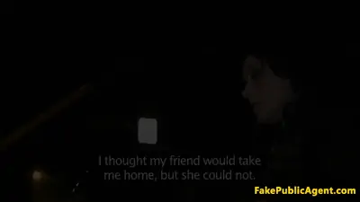 Pickedup european amateur banged in the car pov