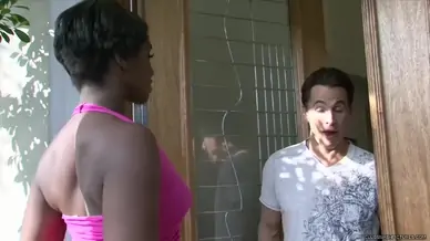 Phylisha stone spreads her sticky black pie
