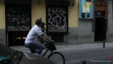 Welcome to madrid public walk of shame