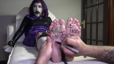 Raven captured and tickled you will submit