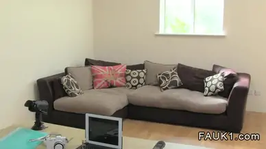 British fake agent fucks bulgarian amateur babe