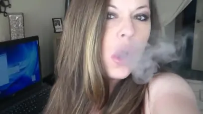 Smoking fetish sinner