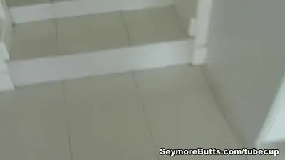 Seymore fingers a blondes bum in a limo