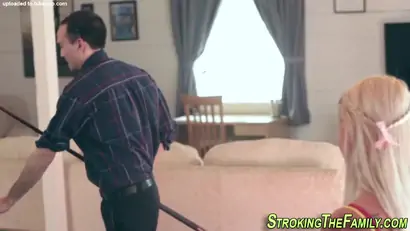 Teen 18 step ter sucks rod