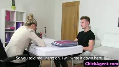 Casting agent doggystyled during audition