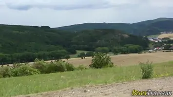 Bi hunk gets cock tugged