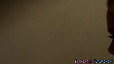 Classy lesbian eats pussy