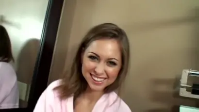 Amazing pornstar riley reid in horny masturbation brunette porn clip