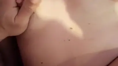 Wife gets a cumshot after a hot handjob