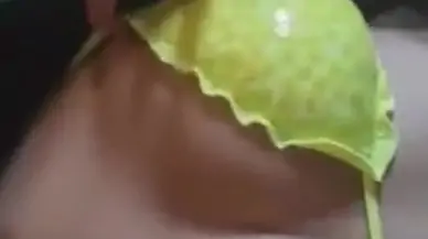 Turkish girl in yellow bikini