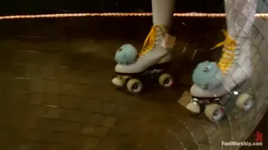 Dirty socks and roller skates featuring chastity lynn and lia lor