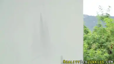 Throating pornstar jizzed