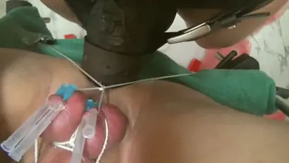Huge load strapon bdsm