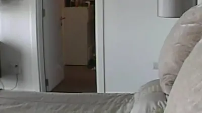 Unaware naked step mom caught by