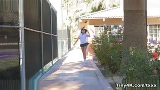 Adria rae in golf groupie tiny4k