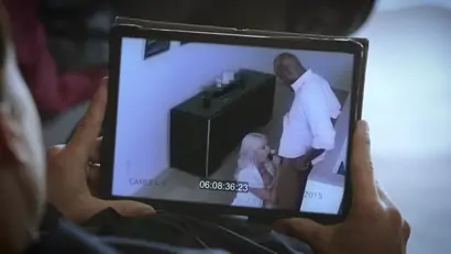 Blacked bored housewife fucks bbc with husbands permission