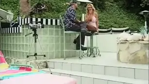 Hottest pornstar bridgette kerkove in incredible facial outdoor adult scene