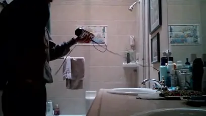 Potty and shower