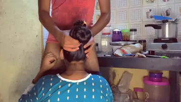 Indian stepsister got caught while video call with her bf