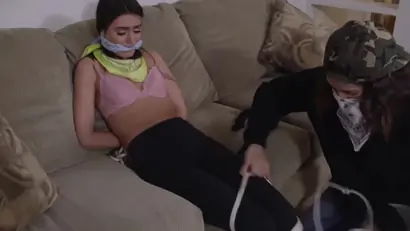 Robber bandana bondage